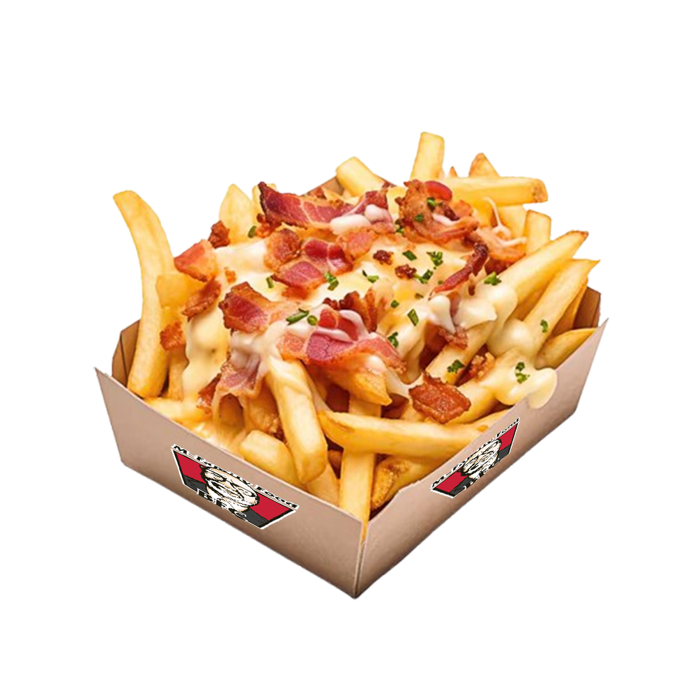 Cheesy bacon Frites